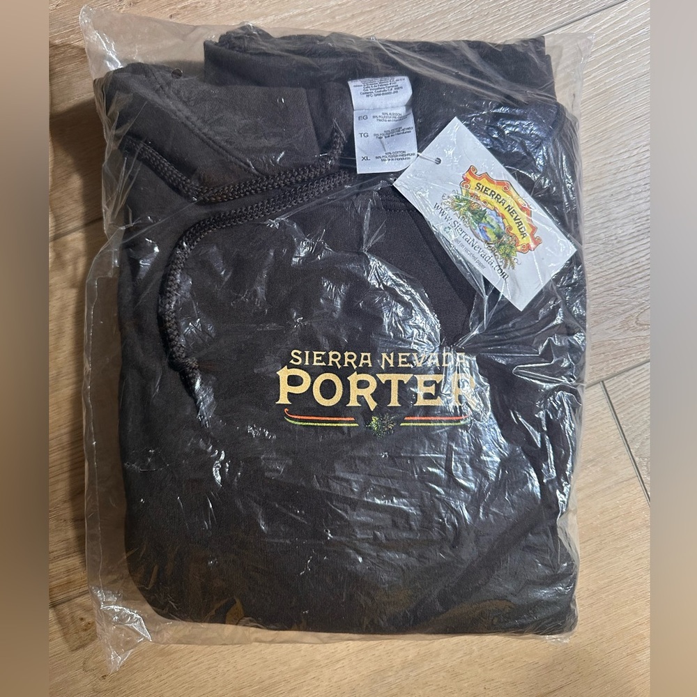NWT Brown Sierra Nevada Hoodie XL